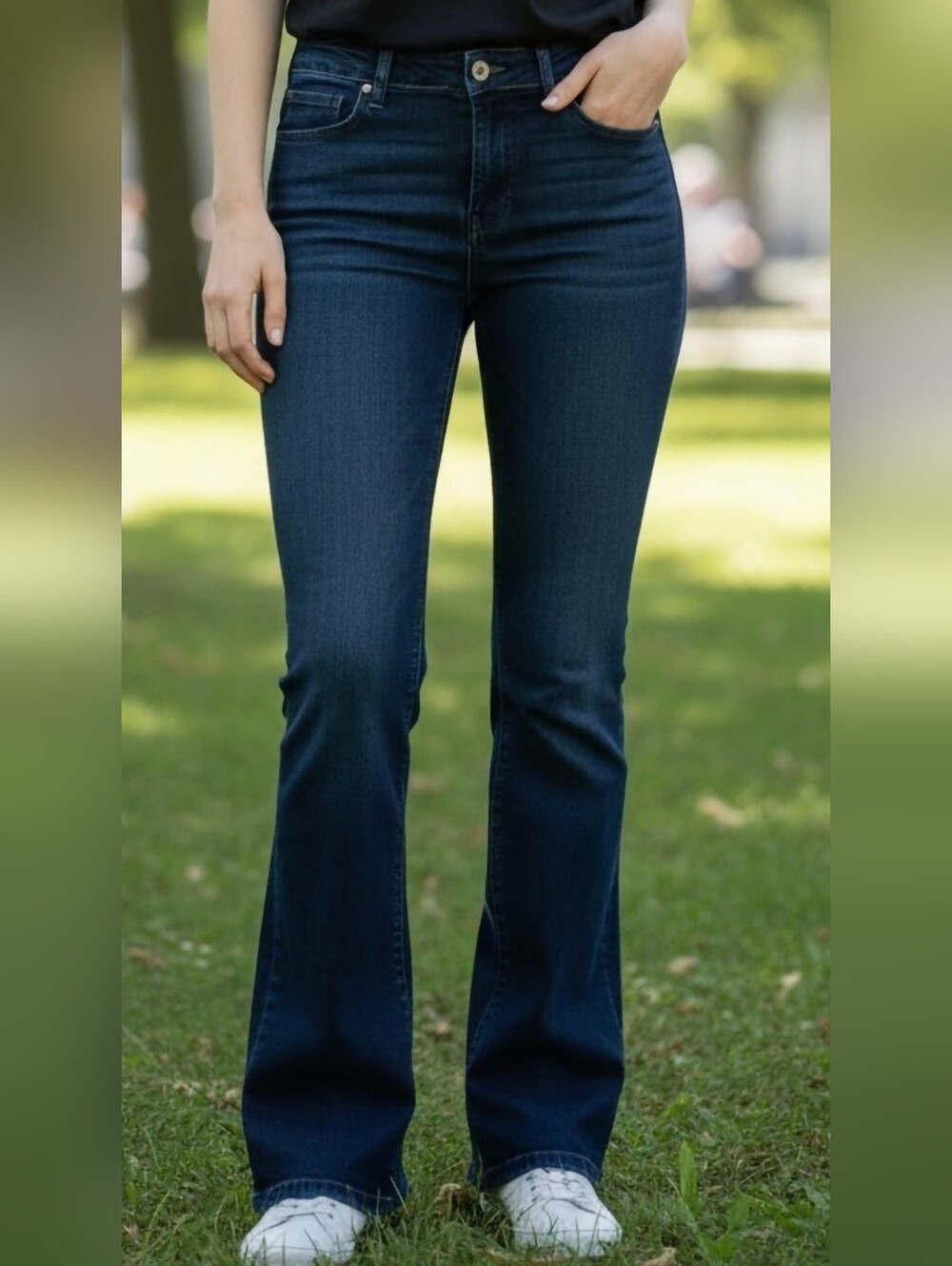 Democracy Dark Indigo Flare Jeans